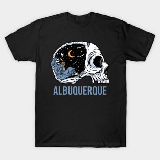 Chilling Skeleton - Albuquerque T-Shirt